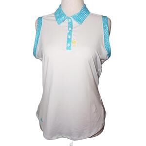 Adidas‎ Women's Sleeveless Polo Shirt with Sun Protection